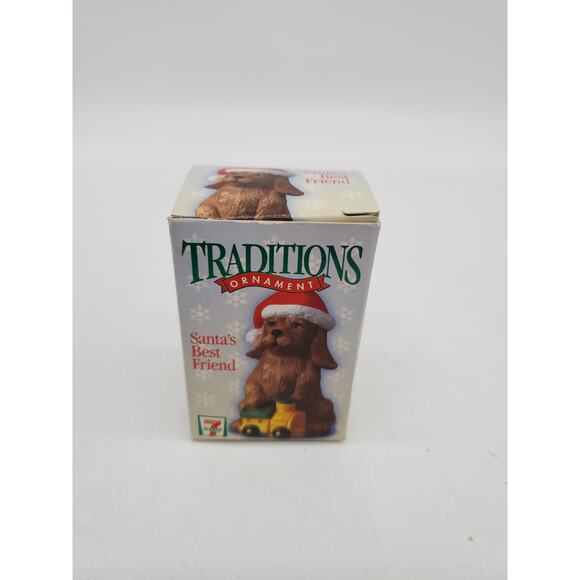 7 Eleven Ornament 1998 - Santa's Best Friend - Picture 2 of 5